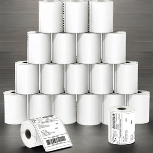 American Direct Free Shipping 4x6 Adhesive Waterproof Heat-Resistant Shipping Label <b>Sticker</b> Roll for Promotion Grocery Use - Product Image 3