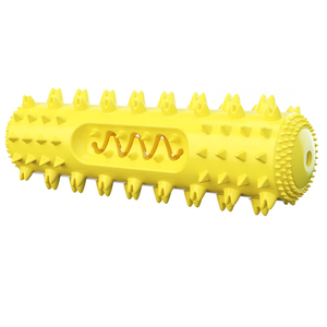 ของเล่นยางสีเหลืองสำหรับสุนัข มีหนามและคุณสมบัติทำความสะอาดฟัน - Product Image 6