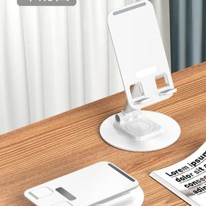 Soporte de Escritorio Promocional 2025 para Tabletas y Teléfonos de Aleación de Aluminio con Rotación de 360 Grados y Función Plegable, Embalaje en Caja - Product Image 5