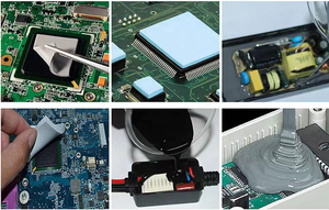 Rouleau de caoutchouc de silicone à conduction thermique personnalisé Isolation en feuille de silicone pour appareils ménagers, usage industriel - Product Image 6