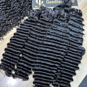 Cheveux humains brésiliens vierges 100% alignés sur les cuticules, lisses, 15a, double <span class=keywords><strong>trame</strong></span>, double <span class=keywords><strong>trame</strong></span>, mèches de cheveux bruts - Product Image 2