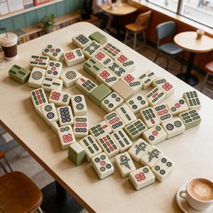 Tuiles de Mahjong Oh My Jasmine, parfumées, design élégant, pour usage domestique et sportif en intérieur, directement de l'usine - Product Image 3