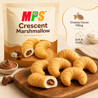 Croissant au chocolat et aux fruits, personnalisé en gros pour OEM, emballage en vrac