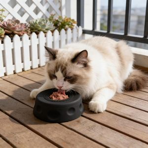 2026 Gamelles anti-gloutonnement pour chiens, pour aliments liquides, bouillon d'os, yaourt, avec boule à lécher roulante en silicone antidérapante - Product Image 2