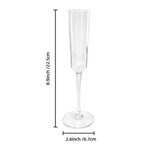Customized 118ml <b>Plastic</b> Luxury Goblets for <b>Party</b> and Wedding Sublimation Flutes & for Champagne <b>Glasses</b> - Product Image 6