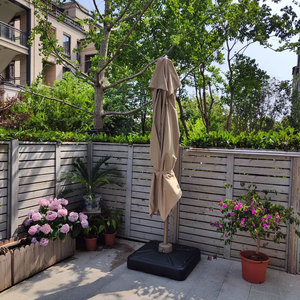 Parasols et bases en aluminium de haute qualité pour terrasse, imperméables, pour jardin, plage, piscine et usage extérieur - Product Image 6