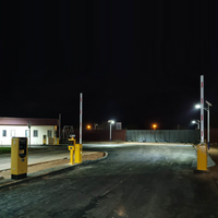 Sistema de Gestión de Estacionamiento de Vehículos con Cámara de Reconocimiento de Matrículas, Modelo COMA BLM317/BLM418, con Código de Barras