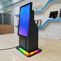 Kiosco de Autoservicio con Pantalla Táctil LED Android de 15.6 Pulgadas y Terminales de Pago