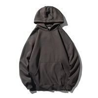 Sweat à capuche épais en molleton personnalisé avec logo, vente en gros, OEM, impression de logo, sweats à capuche surdimensionnés pour hommes, couleur unie