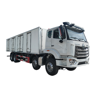 รถบรรทุกห้องเย็น HOWO 8x4 30 ตัน เครื่องยนต์ดีเซล เกียร์ธรรมดา รถบรรทุกแช่แข็ง รถตู้แช่เย็น ลดราคาพิเศษ - Product Image 1