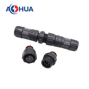 הרכבה m12 3 4 5 6 7 8 2 + 2 2 2 + 2 2 + 3 סיכה זכר עד נקבה חוט סוג מחבר חוט חשמלי ip68 - Product Image 6