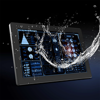 LILLIPUT RK3568 Panel Pc layar sentuh industri tertanam tahan air Qualcomm Android Linux 10.1 inci