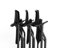 Chaise de formation pliable en maille avec bloc-notes et roulettes Chaise de conférence ergonomique et peu encombrante pour bureau de réunion