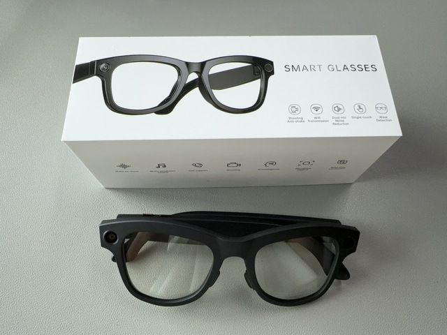 2026 Top1 AI Smart Glasses with ENC Noise Cancellation BT Call Video Shooting AI Translation-New Design Wireless Smart Glasses