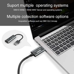 Carte de capture vidéo HD Simr, streaming en direct de <span class=keywords><strong>jeux</strong></span> HD, câble USB, collecteur, carte de capture vidéo 4K - Product Image 4