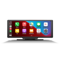 Caméra embarquée pour voiture en gros, DVR 10,26 pouces, système Linux, DVR pour voiture, prise en charge du CarPlay sans fil et d'Android Auto, enregistreur vidéo pour voiture