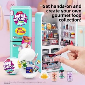 New ZU RU <strong>Mini</strong> <strong>Brands</strong> Refrigerator Ball Surprise Blind Box Super <strong>Mini</strong> Snacks <strong>Toys</strong> for Role Play Home Dollhouse Furniture Gift - Product Image 3