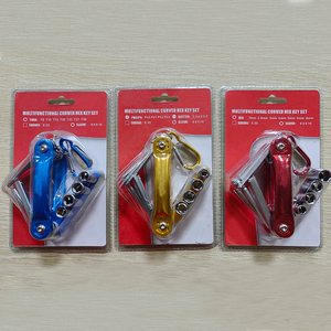 Juego de Llaves Hexagonales Portátiles de Alta Calidad, 12 Piezas, con Logotipo OEM, para Reparaciones Domésticas y Promociones - Product Image 3
