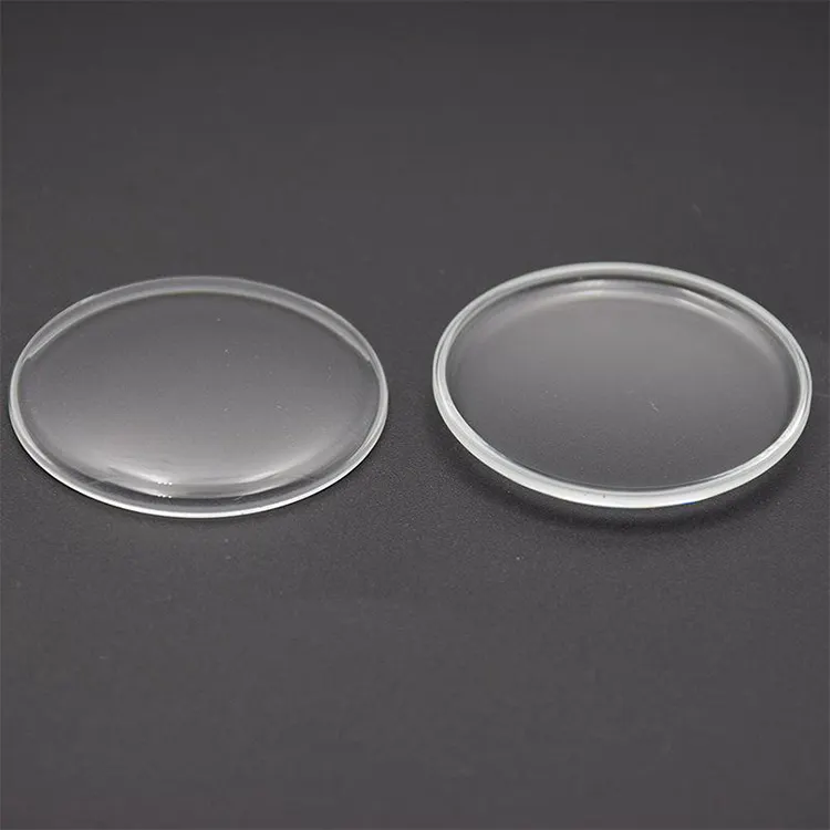 Customized Cut size watch sapphire glass 1mm 65mm 32 36 38 40mm High quality crystal watch sapphire glass