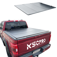 Cubierta de Tonneau para camioneta KSCPRO de perfil bajo y triple pliegue duro de alta calidad para Ford F150 de 2009 a 2025