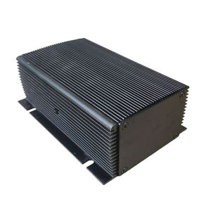 Custom Aluminum Extruded Battery <b>Enclosure</b> Factory Equipment Case 106x65 Anodized Black Amplifier Junction Box Outlet Box IP54 - Product Image 5