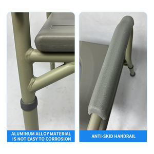 トイレ用シャワーチェア,高齢者と障害者用トイレ椅子 - Product Image 4