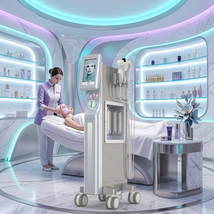 NewFace <span class=keywords><strong>Precio</strong></span> de Fábrica, Máquina Facial 6 en 1 de Hidrodermoabrasión con H2O2, Tratamiento para el Acné, Limpieza Profunda de Poros, Oxígeno Jet - Product Image 1