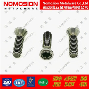 Tornillo de cabeza Torx M3.5x10-5.3 60-T15 para portaherramientas de torneado - Product Image 5
