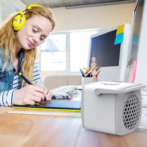 <span class=keywords><strong>Aire</strong></span> <span class=keywords><strong>acondicionado</strong></span> portátil Ventilador de refrigeración de <span class=keywords><strong>aire</strong></span> personal para el hogar Oficina Habitación Mini espacio Enfriador de <span class=keywords><strong>aire</strong></span> - Product Image 6