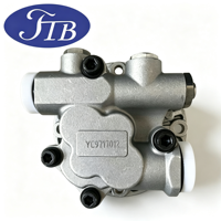 Bomba de Engranajes FTB YY10V00015F1 K7V63 para Excavadora Kobelco SK130-8 SK130-9 SK135SR SK140-8 SK140-9, Pieza Hidráulica de Repuesto Directa