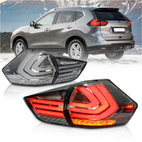 Feux arrière LED rouges pour voiture, nouveaux feux de circulation modifiés, feux de freinage, clignotants pour Rogue X-trail 2014-2019