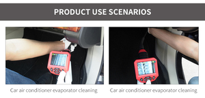 Pistolet de nettoyage visuel pour climatiseur <span class=keywords><strong>automobile</strong></span>, <span class=keywords><strong>endoscope</strong></span> de canalisation, outils de nettoyage de la boîte d'évaporation - Product Image 3