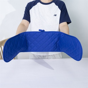 ถุงมือบุนวมสองชั้นสำหรับย่างบาร์บีคิวกลางแจ้งธุรกิจย่างบาร์บีคิวทนความร้อนพิมพ์โลโก้จำนวนมาก - Product Image 5