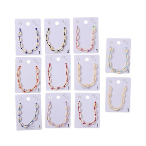 Shell <b>Beaded</b> <b>Bracelets</b> Stainless Steel Women's Fashion Jewelry Gift Set 12pcs - Product Image 2