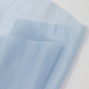 Tela de Organza 100% Poliéster Tejida, Teñida y Recubierta, Tipo Saté<span class=keywords><strong>n</strong></span>, Fresca y Transpirable, Suave, Impermeable, Ignífuga, 55 GSM - Product Image 3