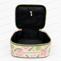 Trousse de Maquillage de Voyage Personnalisée en Polyester avec Fermeture Éclair et Poignée pour Accessoires de Beauté, Trousse de Toilette – Fournisseur d'Usine Personnalisée