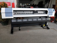 Impresora de formato ancho DX11 para vinilo, banderas, máquina de impresión de Banner, ecosolvente, cabeza XP600 de 1,8 m, 6 pies