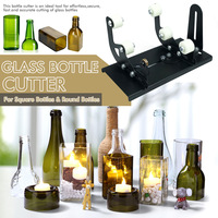 Herramientas para Cortar Botellas de Vidrio Cuadradas y Redondas, Cortador de Botellas de Vino, Juego de Cuchillos para Cortar Vidrio, Modelo S838
