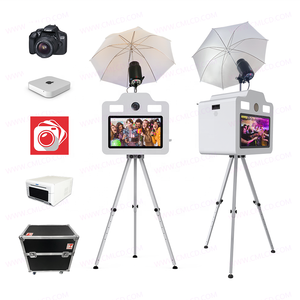 Trendy Stativ Foto kabine Box <span class=keywords><strong>DNP</strong></span> DS620/<span class=keywords><strong>DNP</strong></span> RX1HS/HiTi P525L/Citizen Drucker angepasst Selfie Foto kabine Touchscreen Foto kabine - Product Image 3