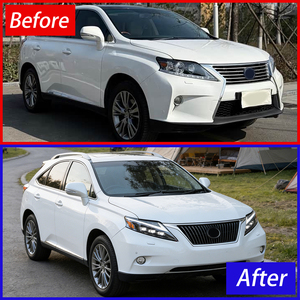 Kgkb โคมไฟรถยนต์สำหรับ RX270 <span class=keywords><strong>RX200T</strong></span> ของ <span class=keywords><strong>Lexus</strong></span> RX300 2009-2011ชุดประกอบไฟหน้า LED อัตโนมัติโปรเจคเตอร์อัพเกรดเลนส์อุปกรณ์เครื่องมือตกแต่งรถยนต์ - Product Image 6