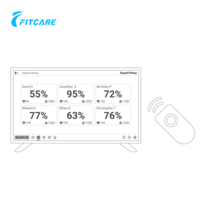 Tùy chỉnh không dây điện tử Heart Rate fitcare teamfitplus nhóm không thấm nước tập thể dục thu thập dữ liệu hệ thống quản lý - Product Image 3