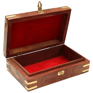 Boîte de rangement en bois artisanale de qualité supérieure avec couvercle, organiseur multifonction pour vêtements et articles de cuisine, disponible au meilleur prix - Product Image 4