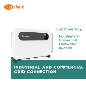 Sistema Solar Conectado a la Red Growatt de 50-500KW, Trifásico, para Uso Doméstico, Controlador MPPT, 99% de Eficiencia - Product Image 2