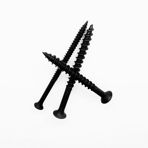Haute performance C1022A vis à bois auto-coupantes paquet de boîtes de vis de cloison sèche de phosphate noir - Product Image 5