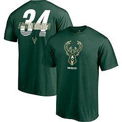 Camiseta de baloncesto americano para hombre, camisa verde de Milwaukee <span class=keywords><strong>Buck</strong></span>, con estampado a petición, sublimada, de cuello redondo, venta al por mayor - Product Image 2