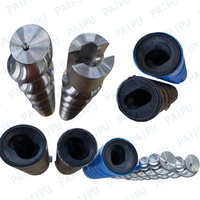 Rotor et stator en aluminium/acier usinés CNC D6-3 pour pompe à vis de machine à enduire