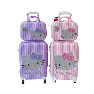 עיצוב חמוד הנמכר ביותר 13 & 24 אינץ 'קל משקל ידידותי לסביבה עמיד לשאת-על מטען להגדיר עבור בנות - Product Image 1