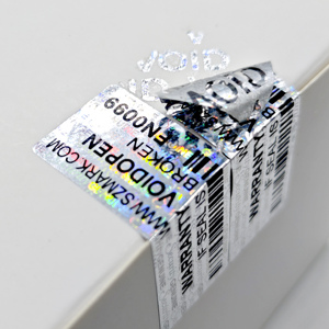 Tùy chỉnh ba chiều bảo hành VOID Sticker Làm xáo trộn bằng chứng chống hàng giả nhãn an ninh 3D Holographic giấy Sticker - Product Image 2