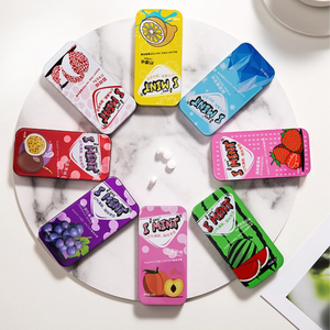 OEMカスタム21gプレスミントキャンディーゼロシュガーフルーツフレーバーハードキャンディーシュガーフリーミント - Product Image 1