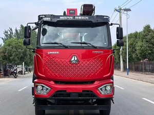 Grue montée sur camion cargo 6x4, grue hydraulique à bras droit de 6 tonnes avec boîte de vitesses et pompe, hauteur de levage de 20 m - Product Image 3